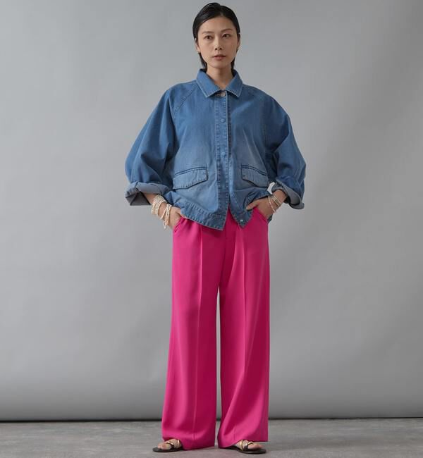 Liesse「タックストレートパンツ」|その他|