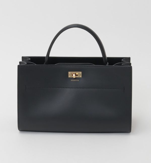 Liesse「【ORSETTO/オルセット】バッグ (1553250009)」|ハンドバッグ|ブラック