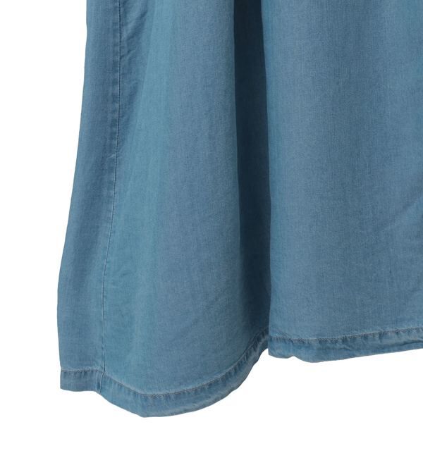 Liesse「テンセルデニムAライントレンチコート」|トレンチコート|