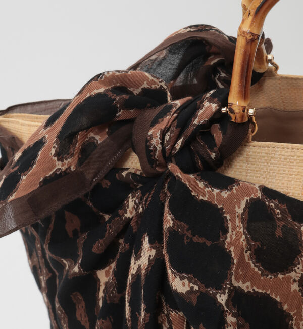 Liesse「【manipuri/マニプリ】ラフィアシートBIGバッグ(151254201)」|ハンドバッグ|