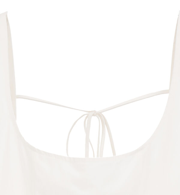 SOFFITTO「【ATELIER EDITION/アトリエ エディション 】Pleated Cotton Dress」|ワンピース|