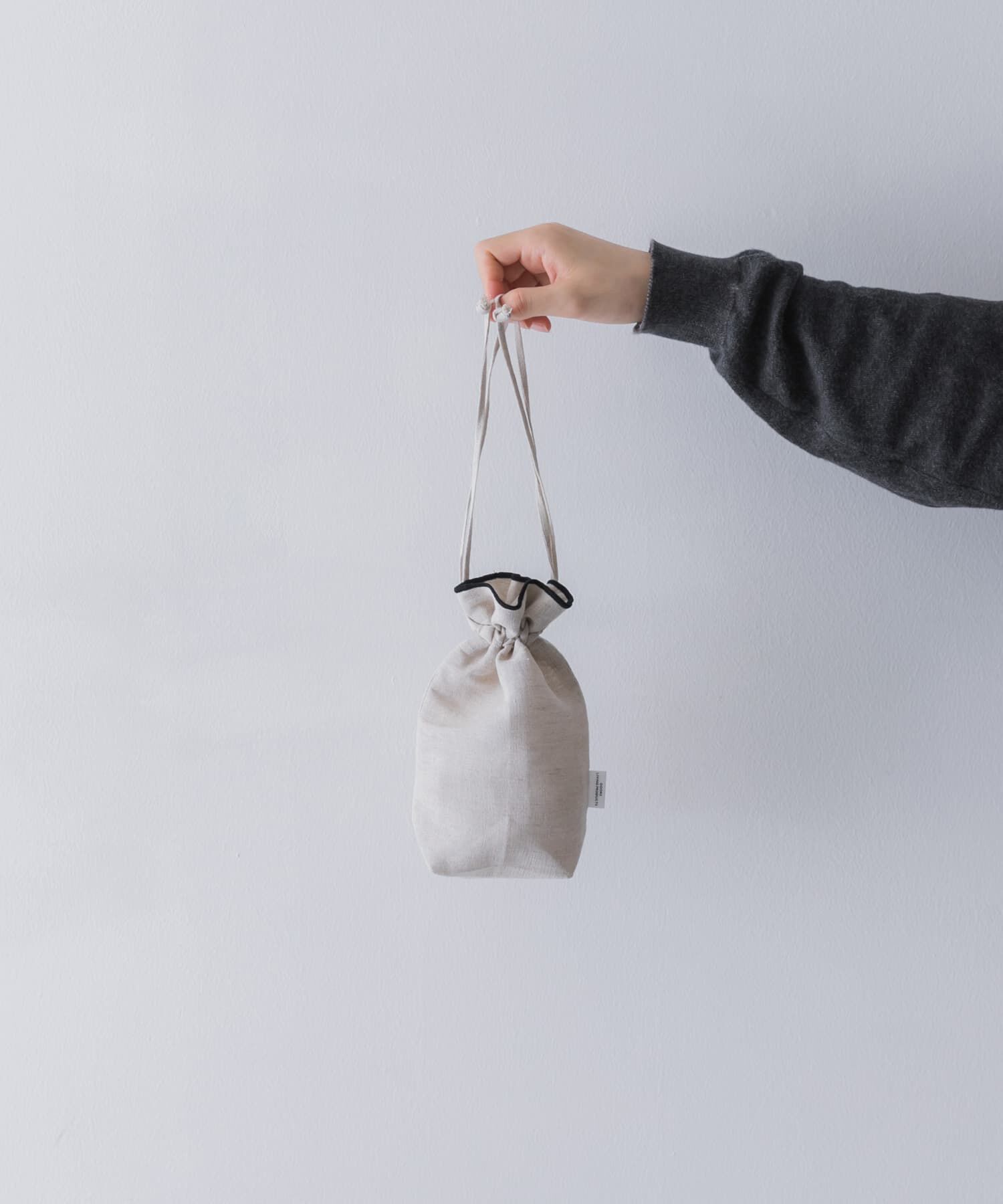 URBAN RESEARCH DOORS「DOORS LIVING PRODUCTS　コットンリネンライン巾着S」|その他|