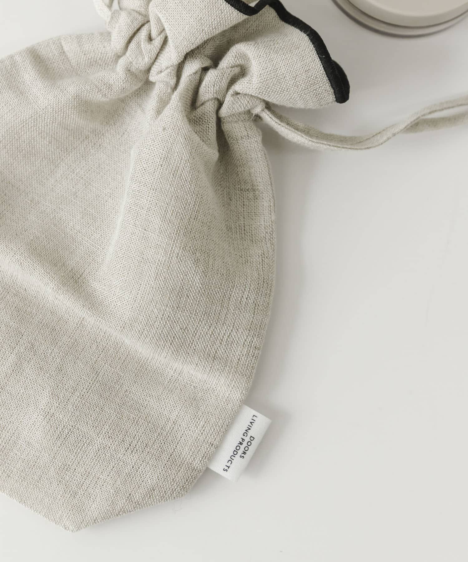 URBAN RESEARCH DOORS「DOORS LIVING PRODUCTS　コットンリネンライン巾着S」|その他|