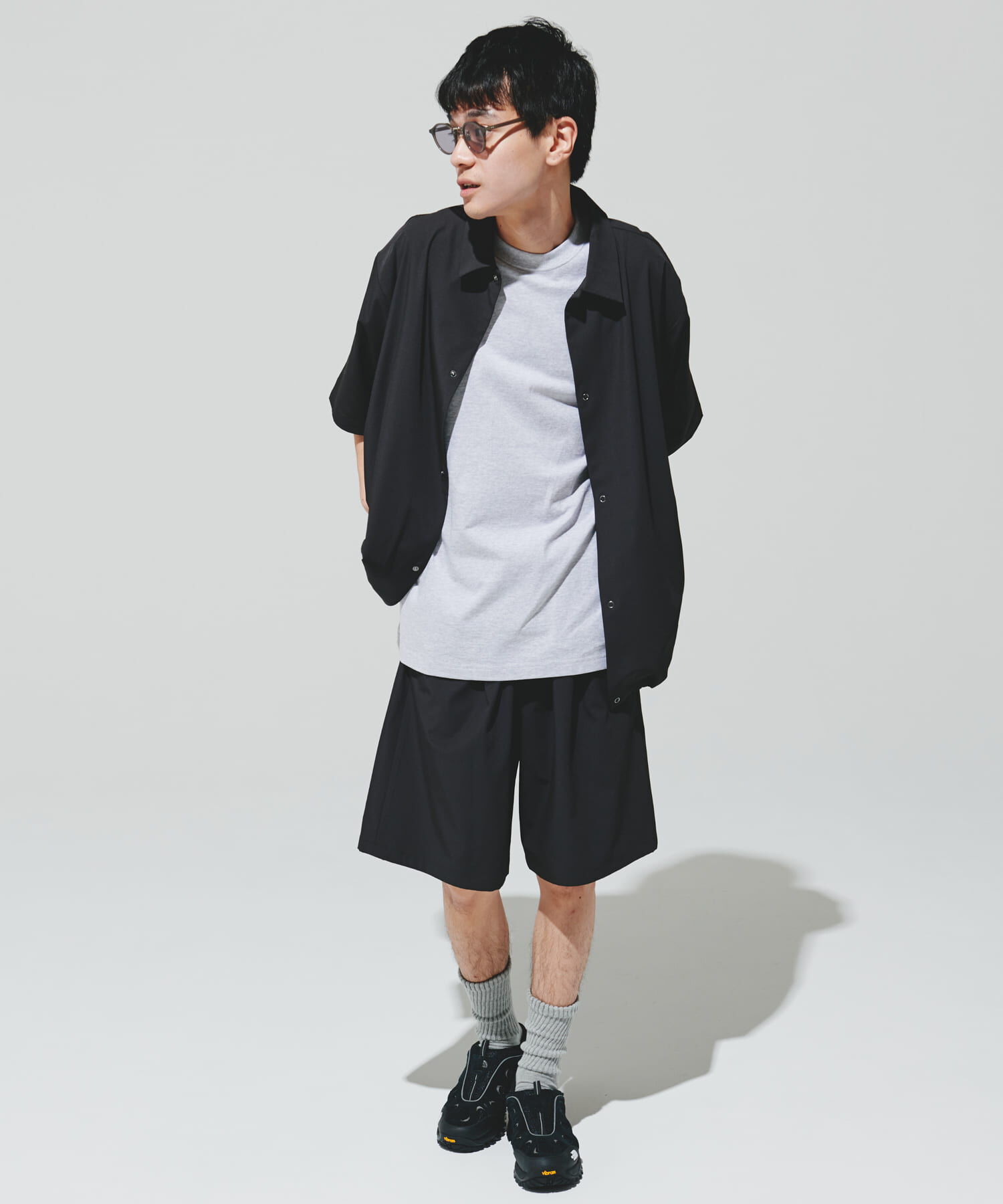 URBAN RESEARCH DOORS「『仁村紗和さん着用』『UR TECH』サマシェア シャツカーディガン」|シャツ・ブラウス|