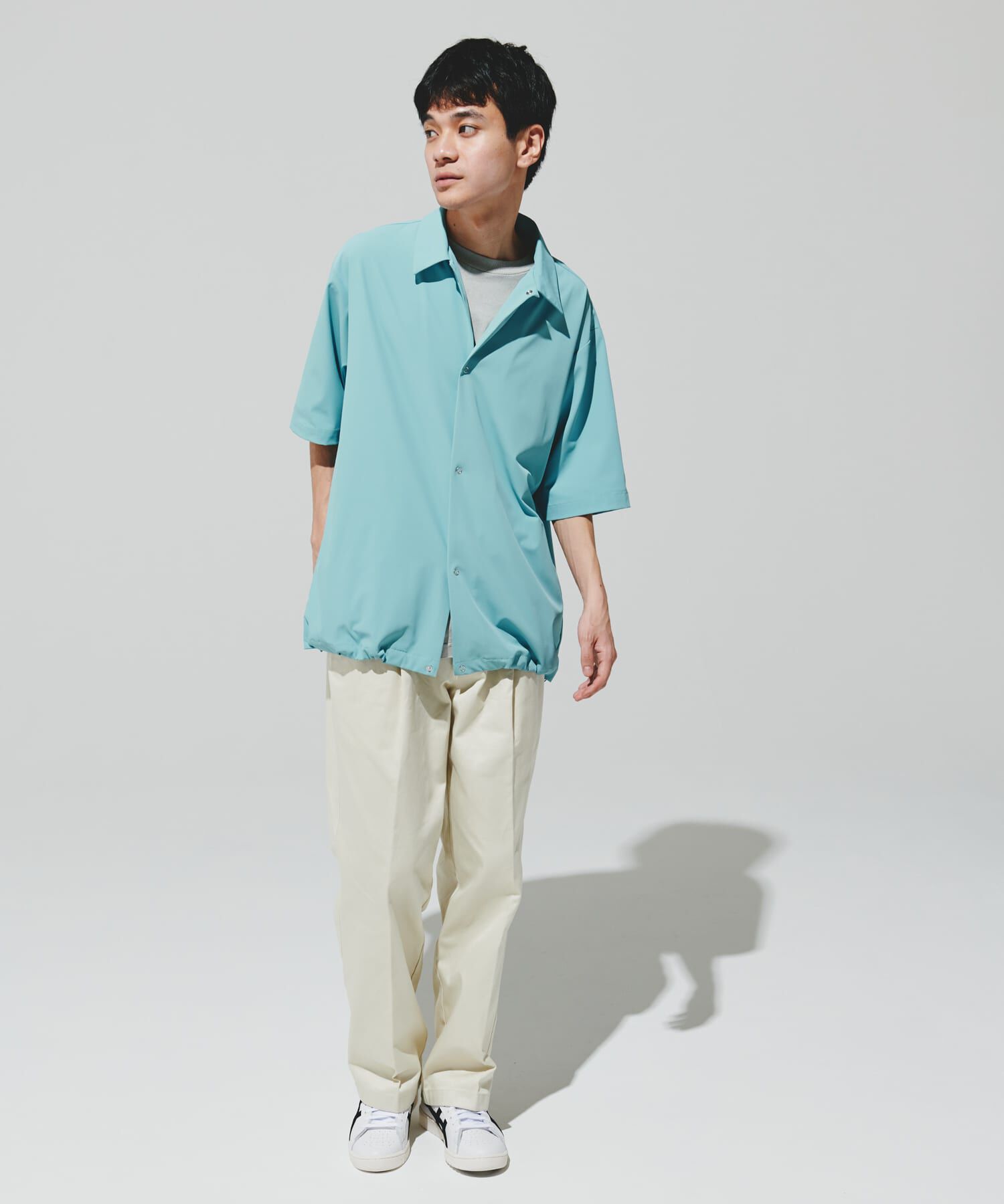 URBAN RESEARCH DOORS「『仁村紗和さん着用』『UR TECH』サマシェア シャツカーディガン」|シャツ・ブラウス|