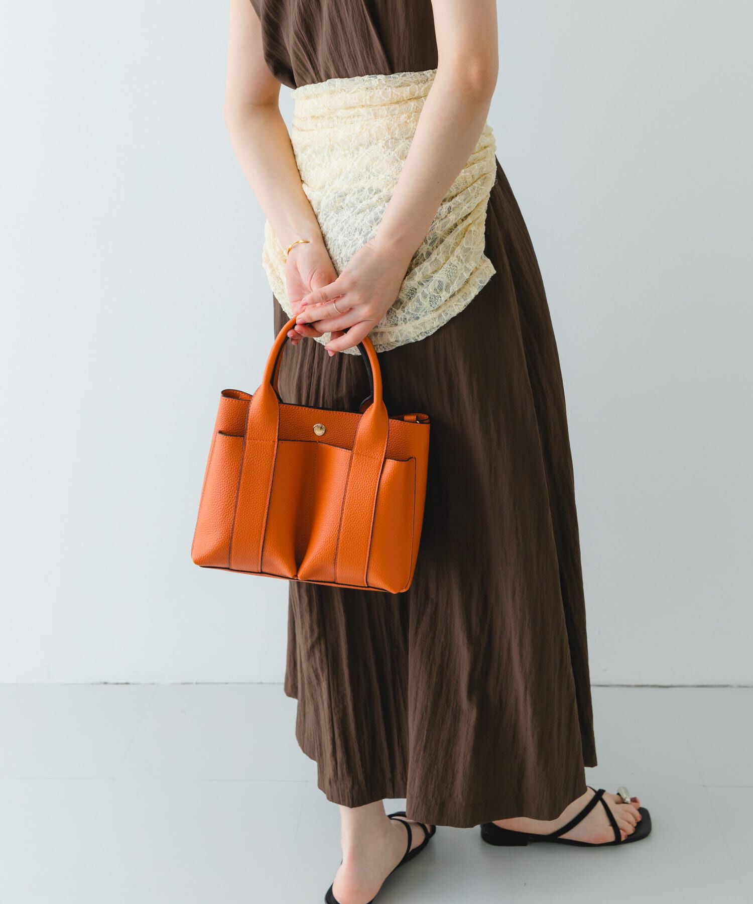 RODE SKO「プチダブルポケットトートバッグ」|トートバッグ|