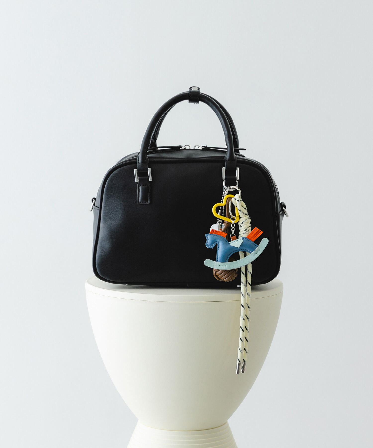 RODE SKO「チャームセットボストンバッグ」|ボストンバッグ|ブラック系その他