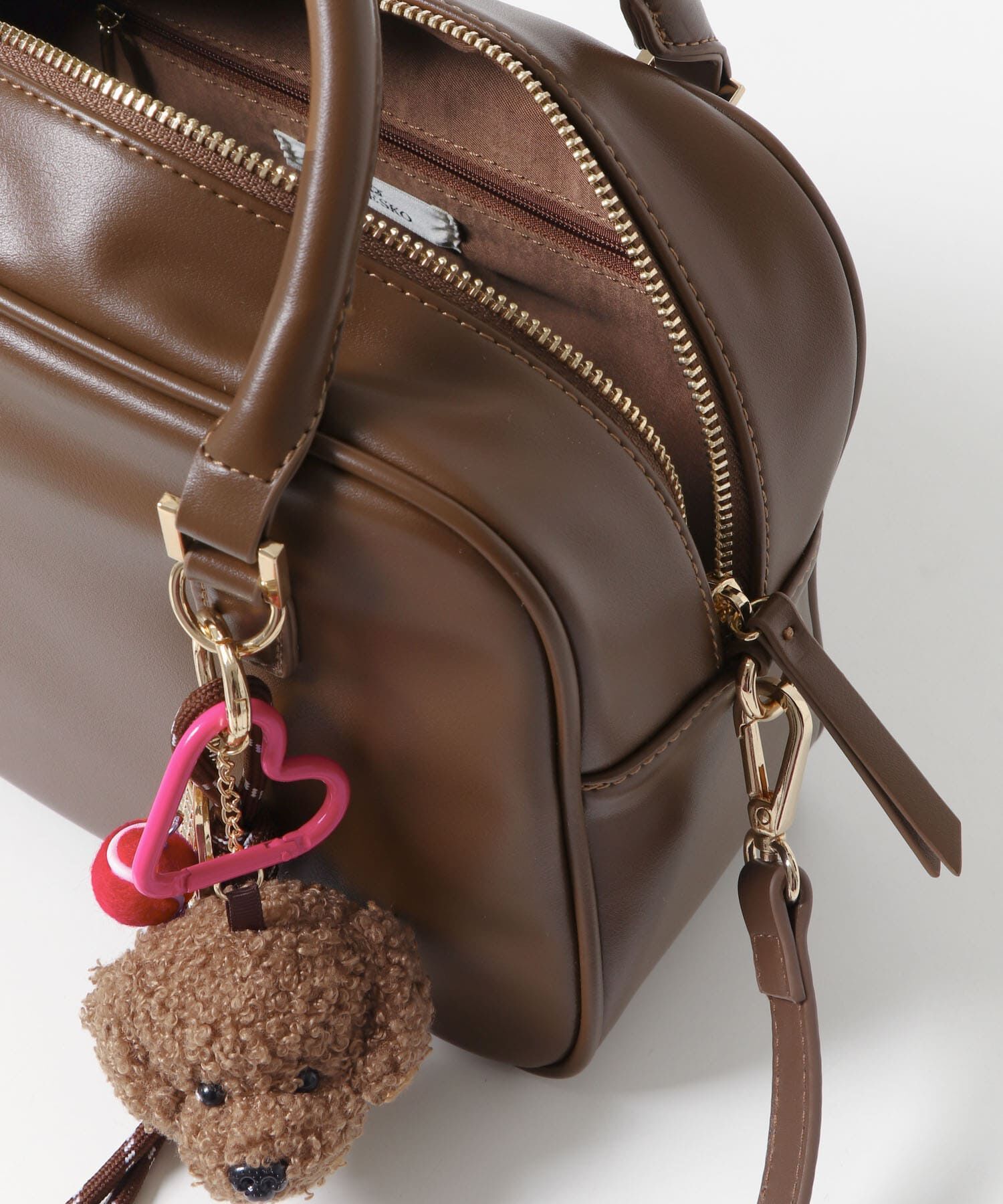 RODE SKO「チャームセットボストンバッグ」|ボストンバッグ|