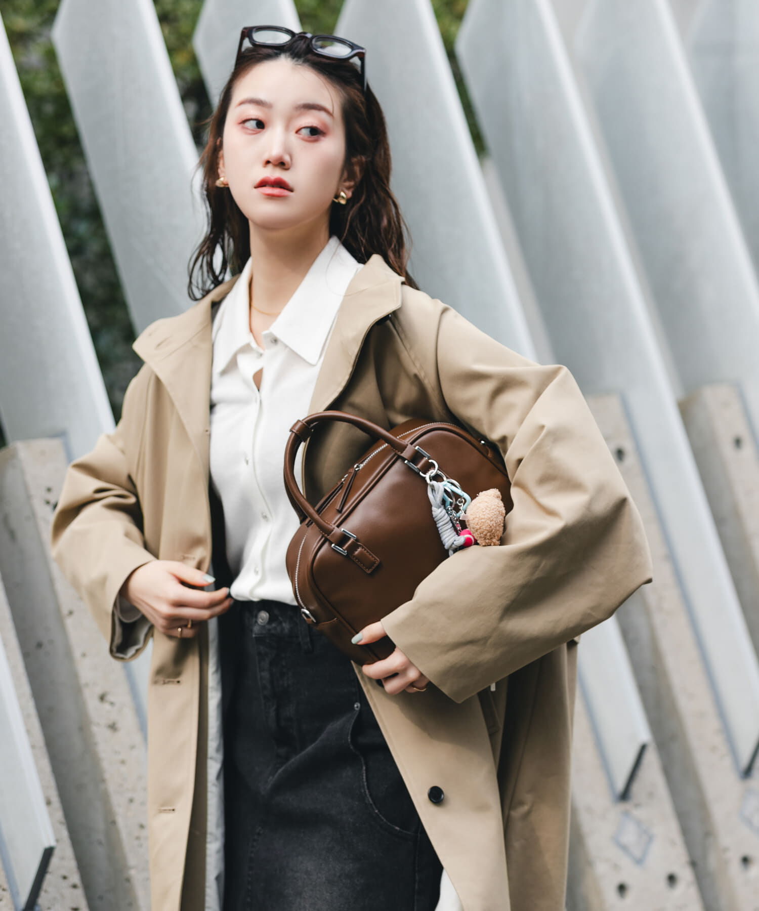 RODE SKO「チャームセットボストンバッグ」|ボストンバッグ|