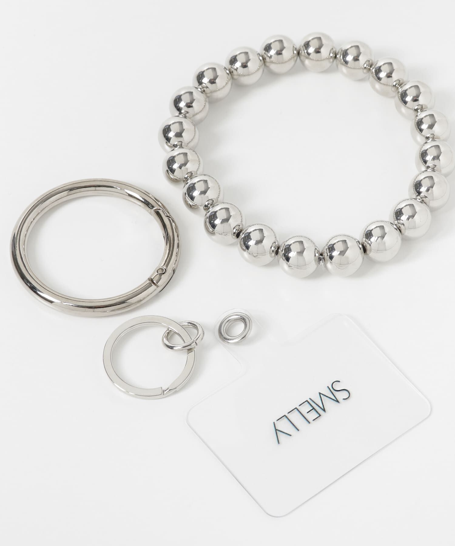 SMELLY「ボールチェーンリングストラップ」|モバイルケース|