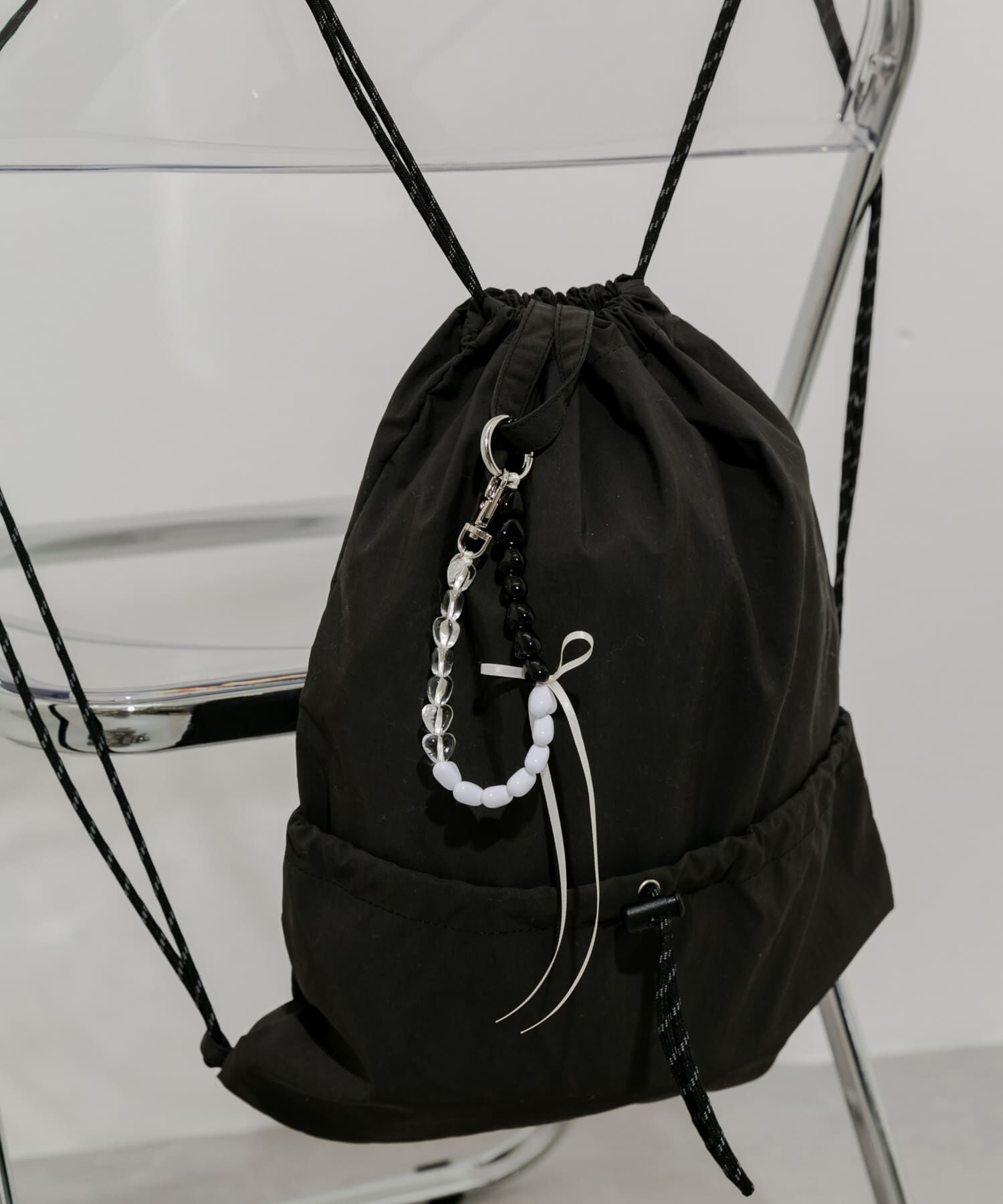 SMELLY「カラフルミニハートリボンキーチェーン」|モバイルケース|