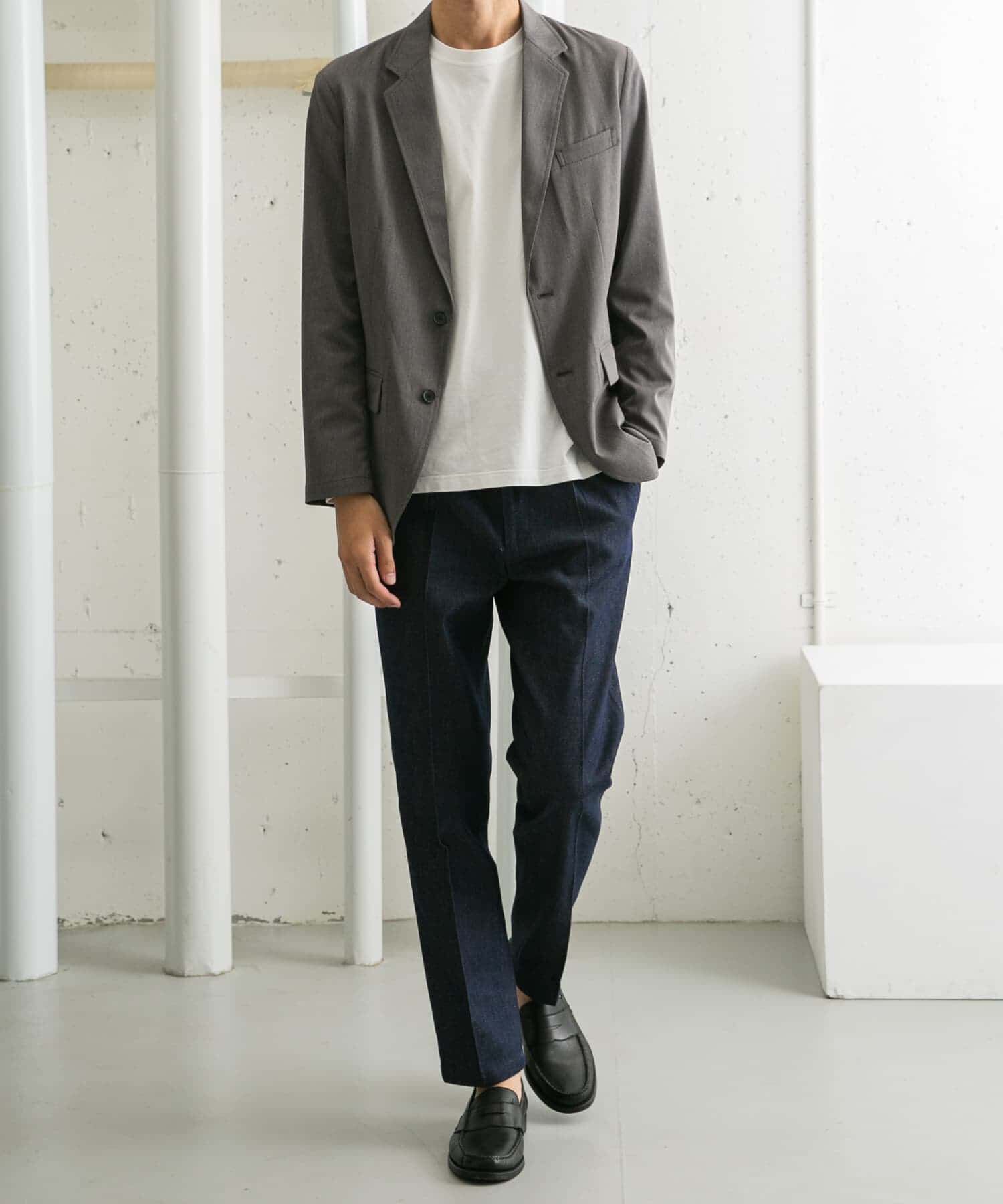 URBAN RESEARCH ROSSO「『XLサイズあり』デニムスラックスパンツ」|デニム|