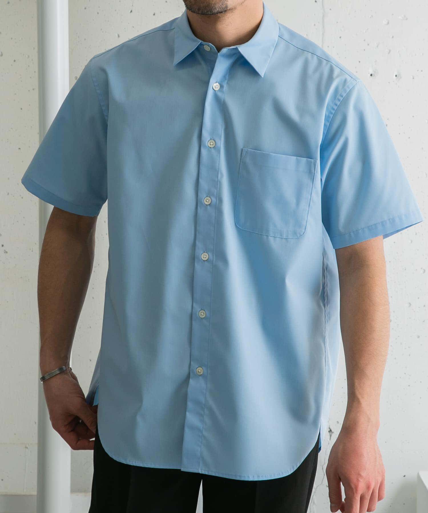 URBAN RESEARCH ROSSO「『防シワ/防臭』『XLサイズあり』ハイパフォーマンスブロード半袖シャツ」|シャツ・ブラウス|