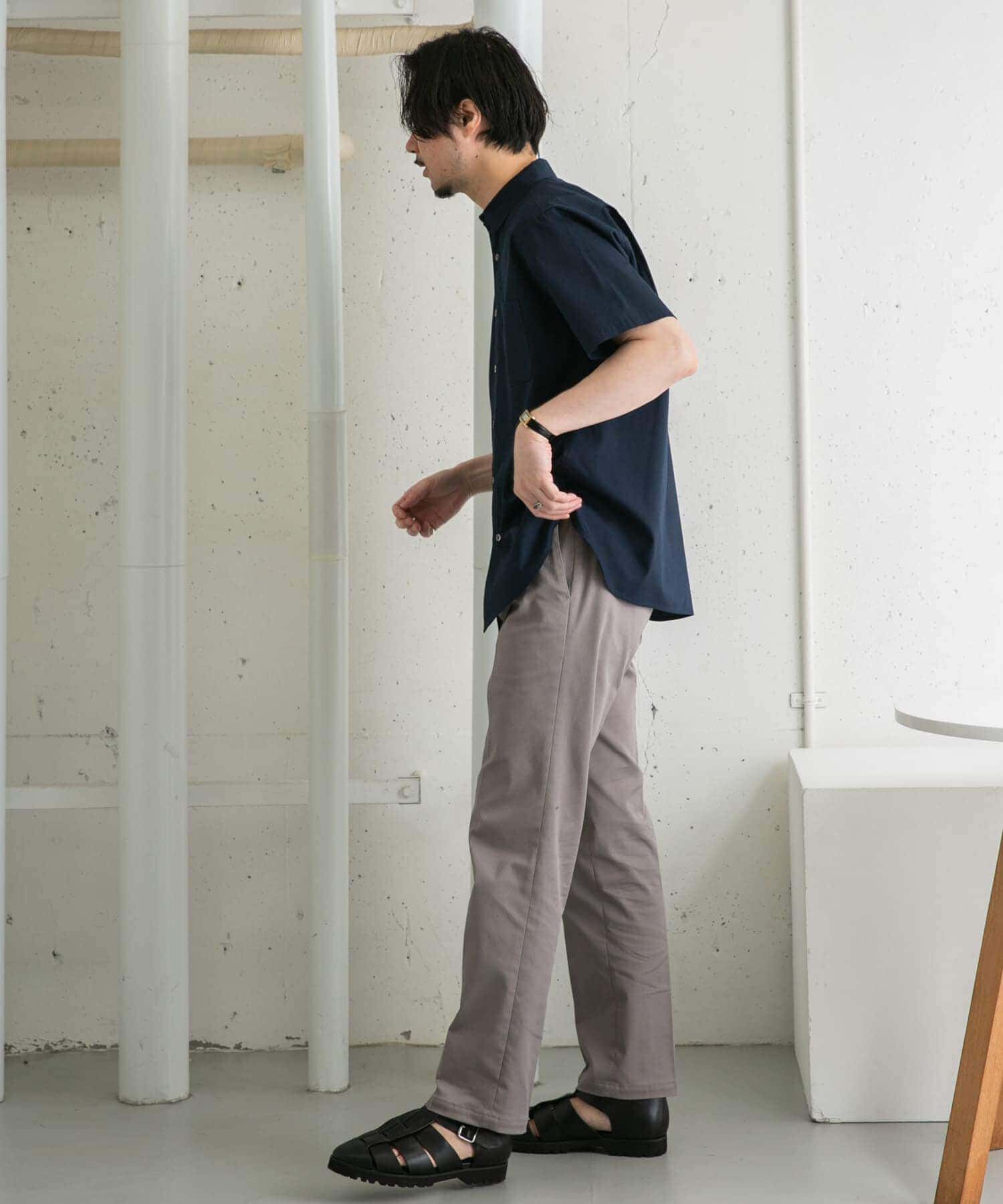 URBAN RESEARCH ROSSO「『防シワ/防臭』『XLサイズあり』ハイパフォーマンスブロード半袖シャツ」|シャツ・ブラウス|