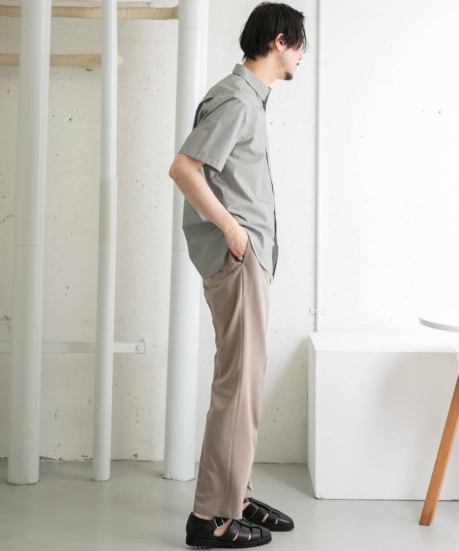 URBAN RESEARCH ROSSO「『防シワ/防臭』『XLサイズあり』ハイパフォーマンスブロード半袖シャツ」|シャツ・ブラウス|