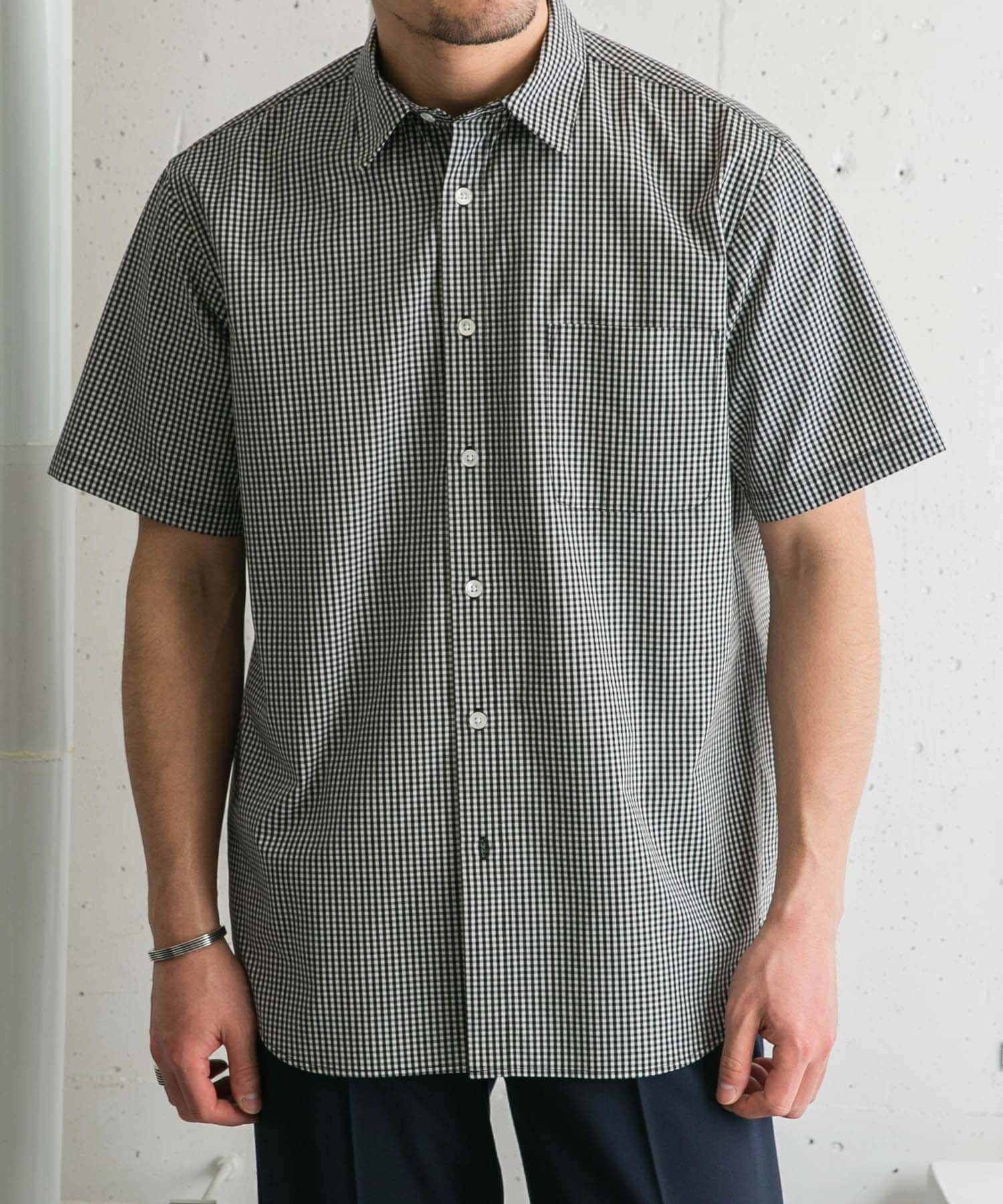 URBAN RESEARCH ROSSO「『防シワ/防臭』『XLサイズあり』ハイパフォーマンスブロード半袖シャツ」|シャツ・ブラウス|