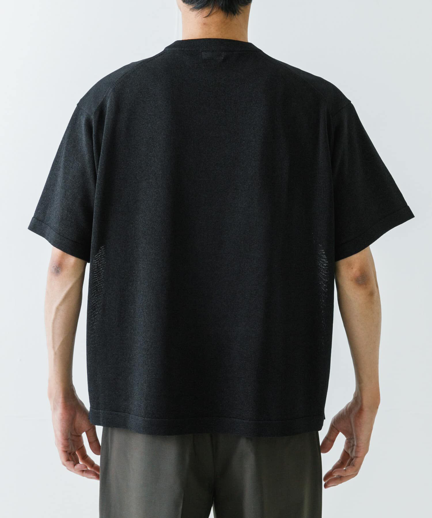 URBAN RESEARCH「『別注』crepuscule&times;UR　Washi Knit Short-Sleeve T-shirts」|ニット・セーター|