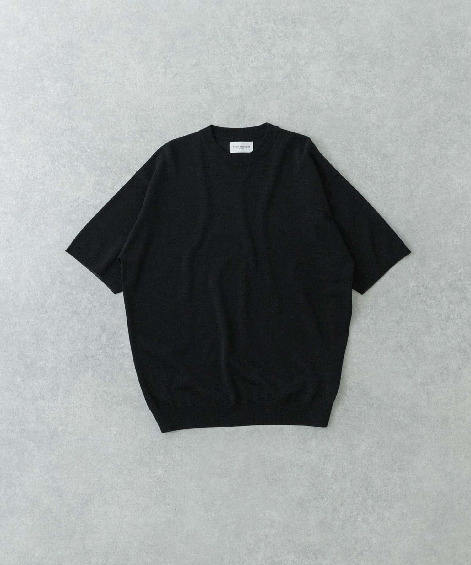 URBAN RESEARCH「new basic　WOOL SILK KNIT T-SHIRTS」|ニット・セーター|