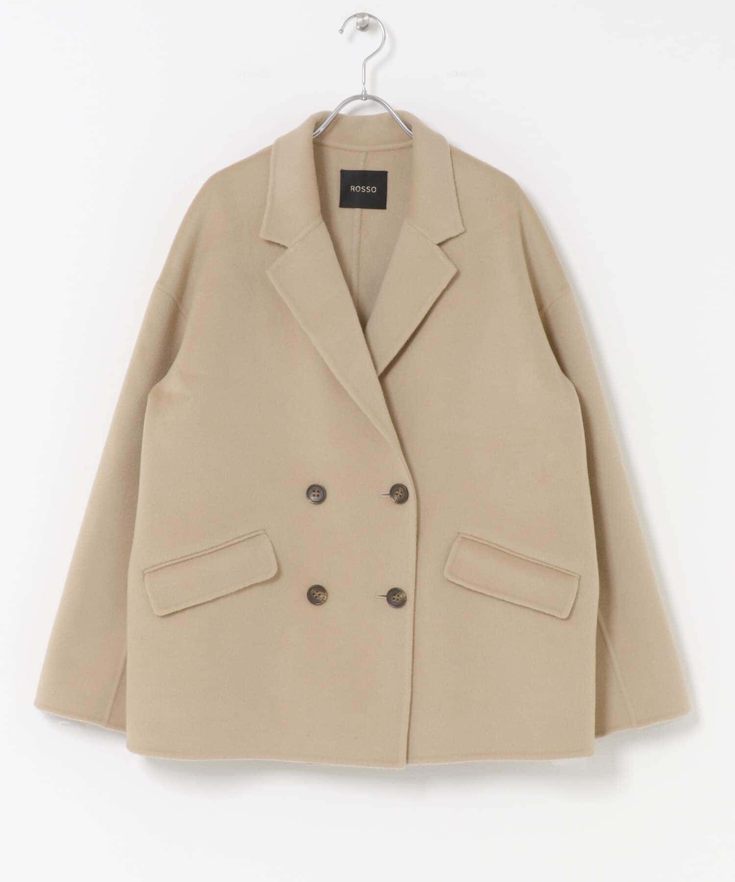 URBAN RESEARCH ROSSO「リバージャコット」|ノーカラーコート|