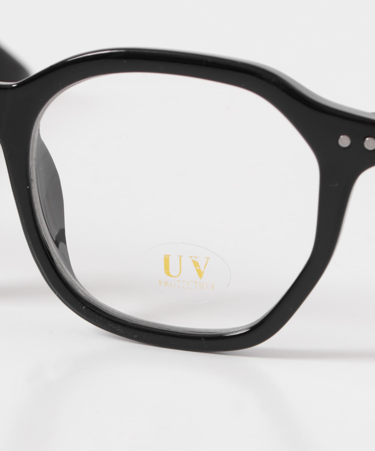 SMELLY「オクタゴンフレームダテメガネ」|メガネ|