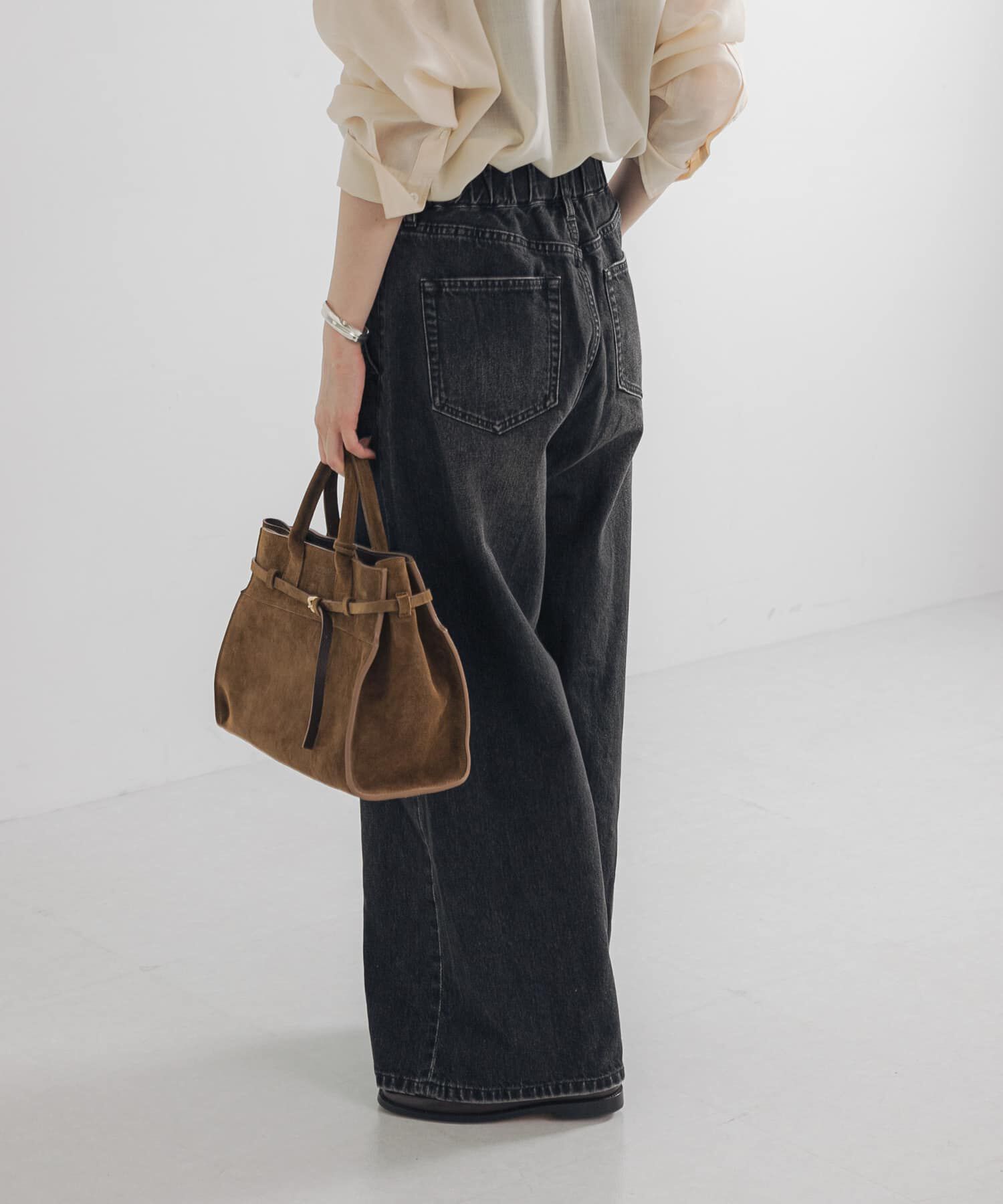 URBAN RESEARCH「デニムイージーワイドパンツ」|デニム|