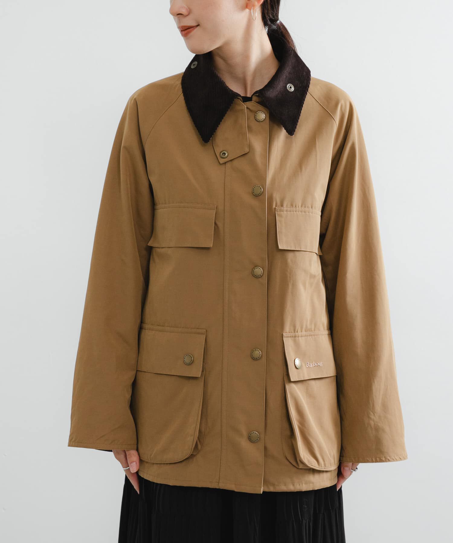 URBAN RESEARCH「『別注』Barbour / URBAN RESEARCH　BEDALE」|ノーカラーコート|
