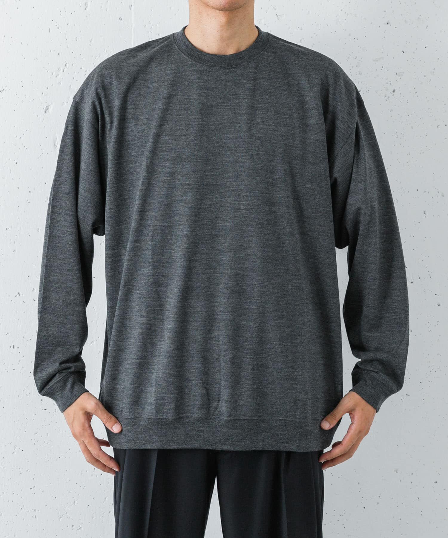 URBAN RESEARCH「new basic　WASHABLE MERINO WOOL CREW-NECK」|ニット・セーター|