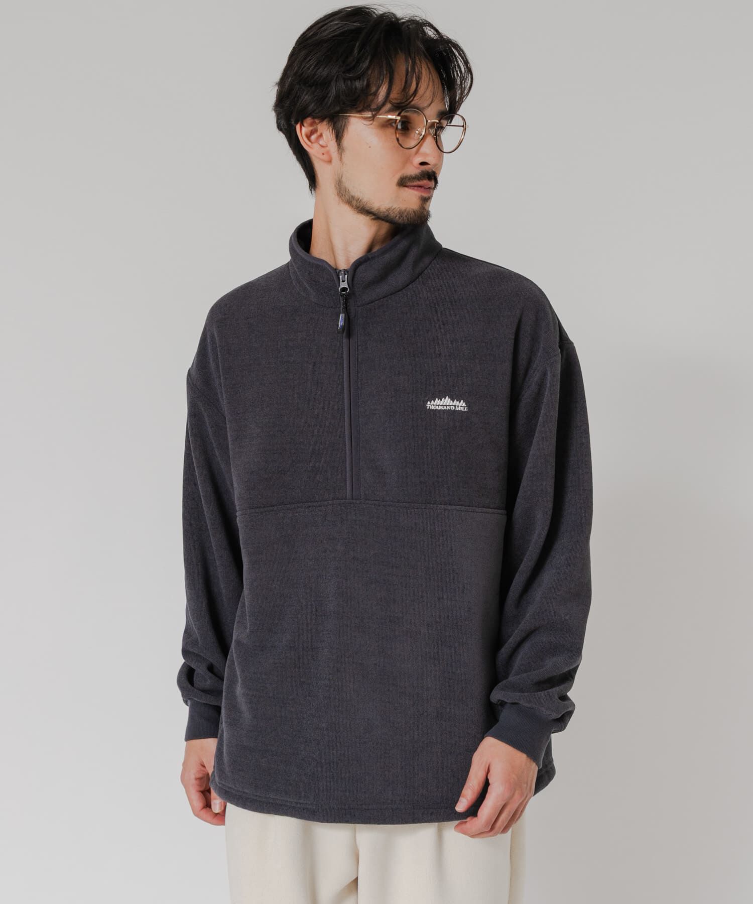 URBAN RESEARCH「『別注』THOUSAND MILE&times;URBAN RESEARCH ﾆｯﾄﾌﾘｰｽﾊｰﾌｼﾞｯﾌﾟﾌﾟﾙｵ 」|その他|