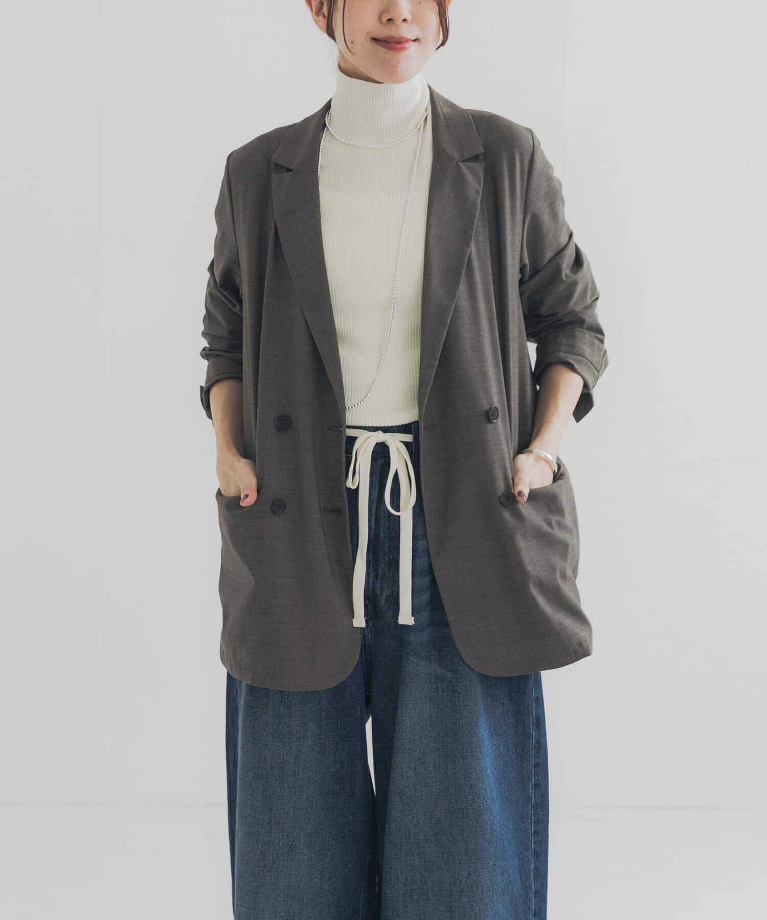 URBAN RESEARCH「ウール混ダブルブレストジャケット」|その他|