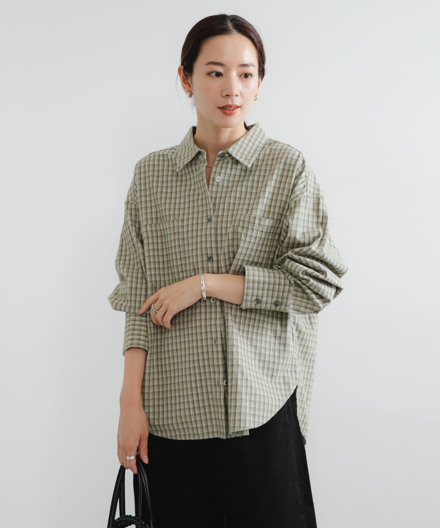 URBAN RESEARCH「ネルチェックコットンシャツ」|シャツ・ブラウス|