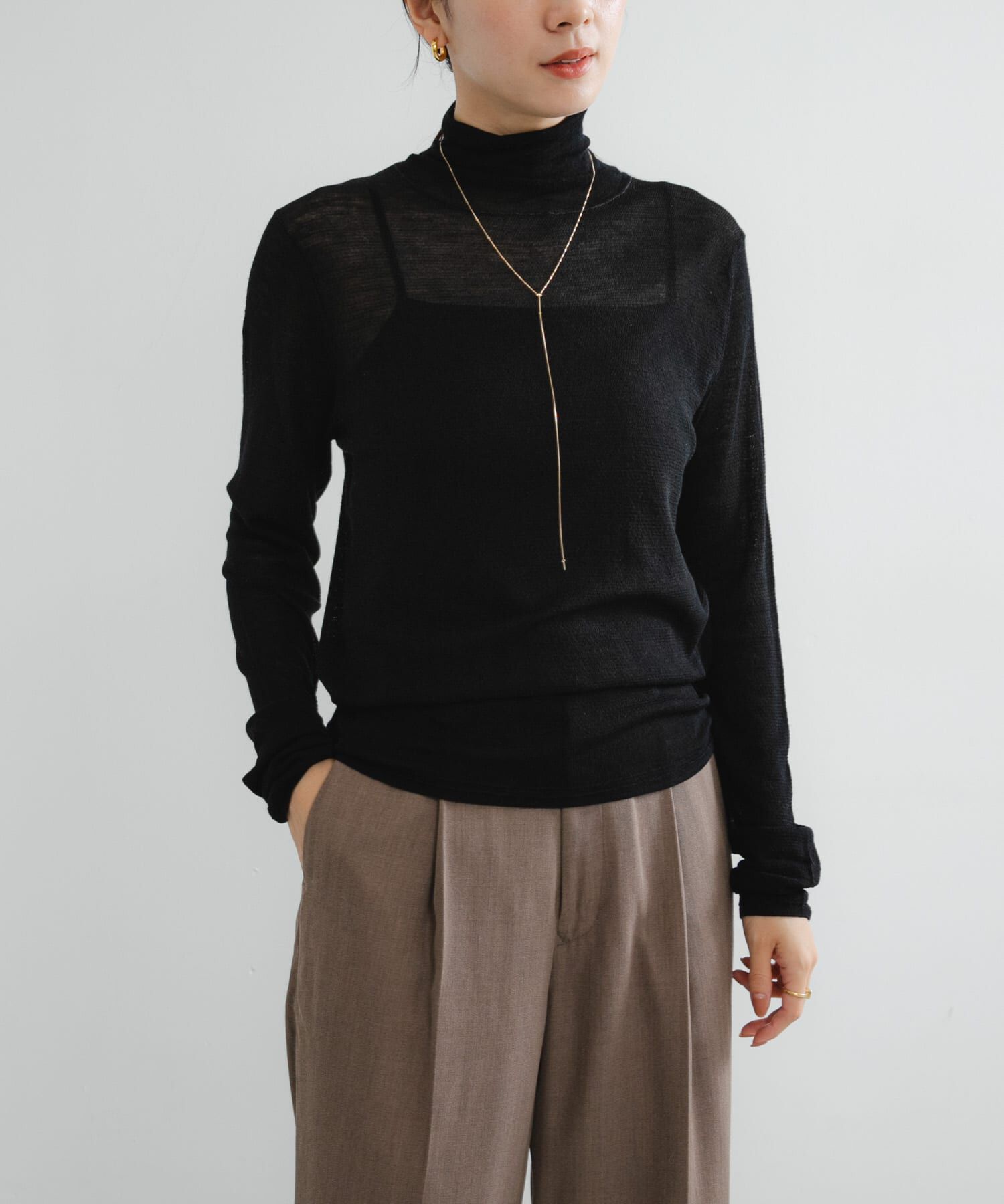 URBAN RESEARCH「new basic　LOA THERMAL TURTLEKNIT」|ニット・セーター|