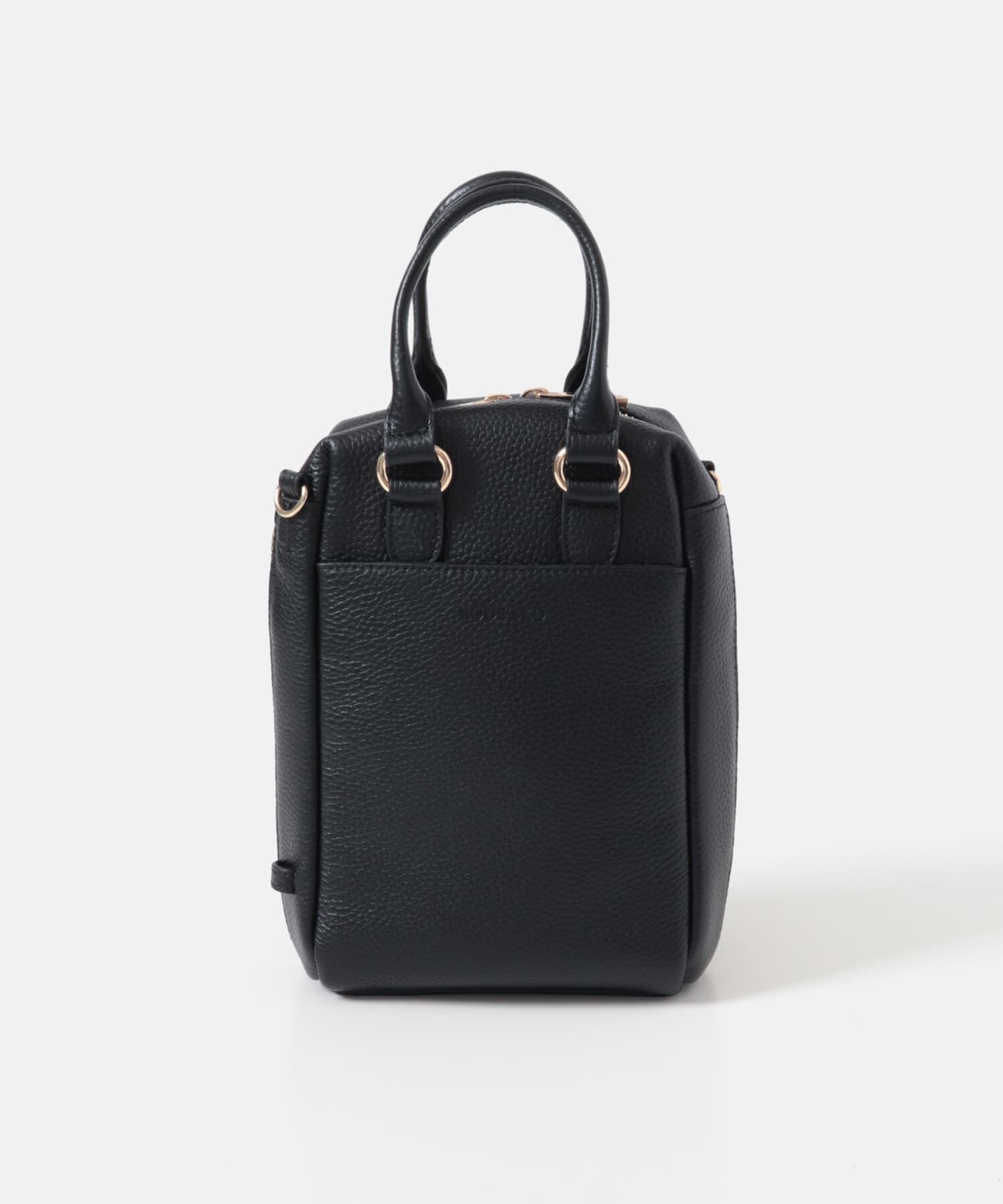 RODE SKO「『縦型』レザーミニボストンバッグ」|ボストンバッグ|