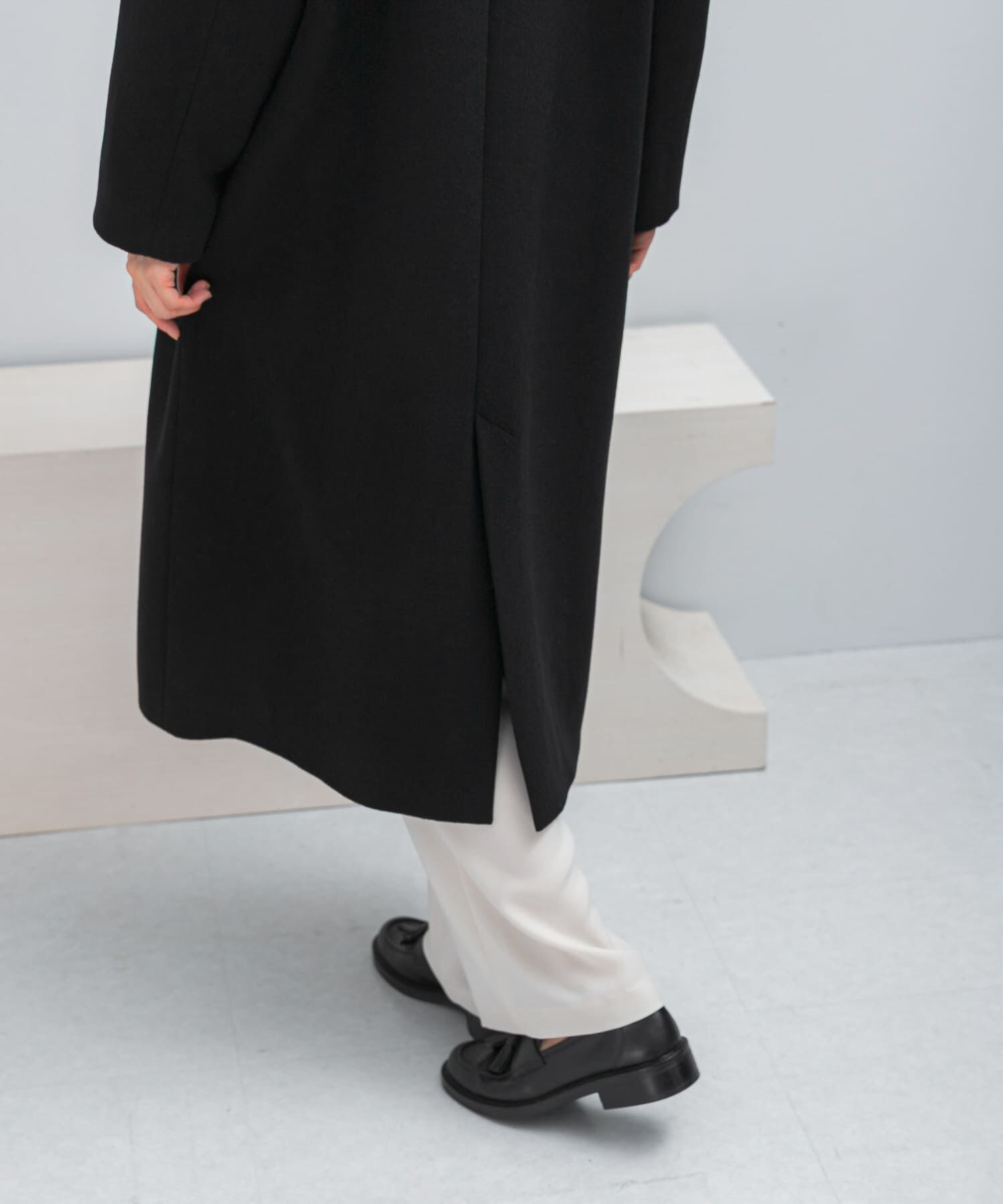 URBAN RESEARCH ROSSO「カシミヤビーバーチェスターコート」|チェスターコート|