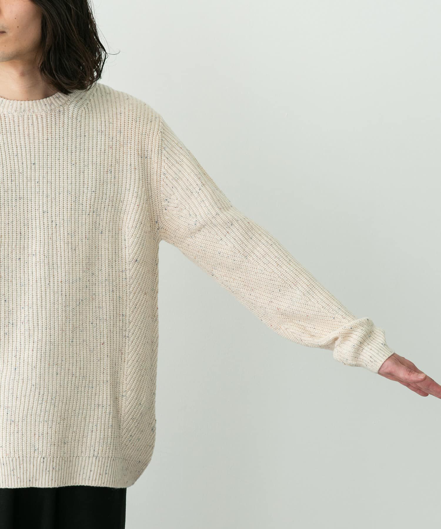 Sonny Label 「ウォッシャブルウール混クルーネックニット」|ニット・セーター|