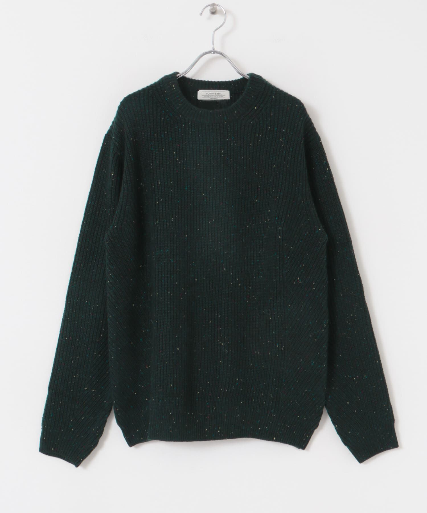 Sonny Label 「ウォッシャブルウール混クルーネックニット」|ニット・セーター|