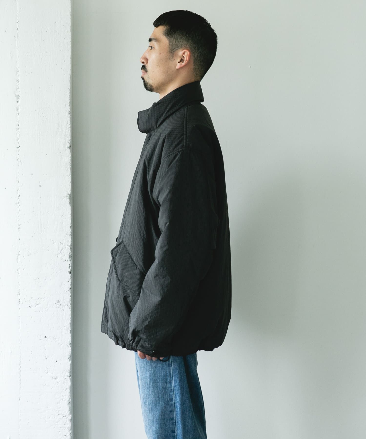 URBAN RESEARCH DOORS「中綿ショートモッズコート」|ミリタリー・モッズコート|