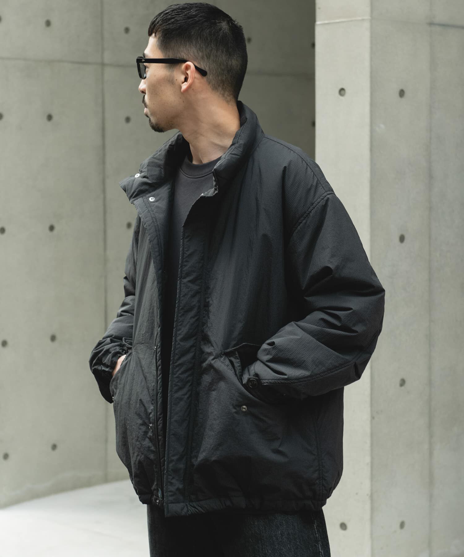 URBAN RESEARCH DOORS「中綿ショートモッズコート」|ミリタリー・モッズコート|