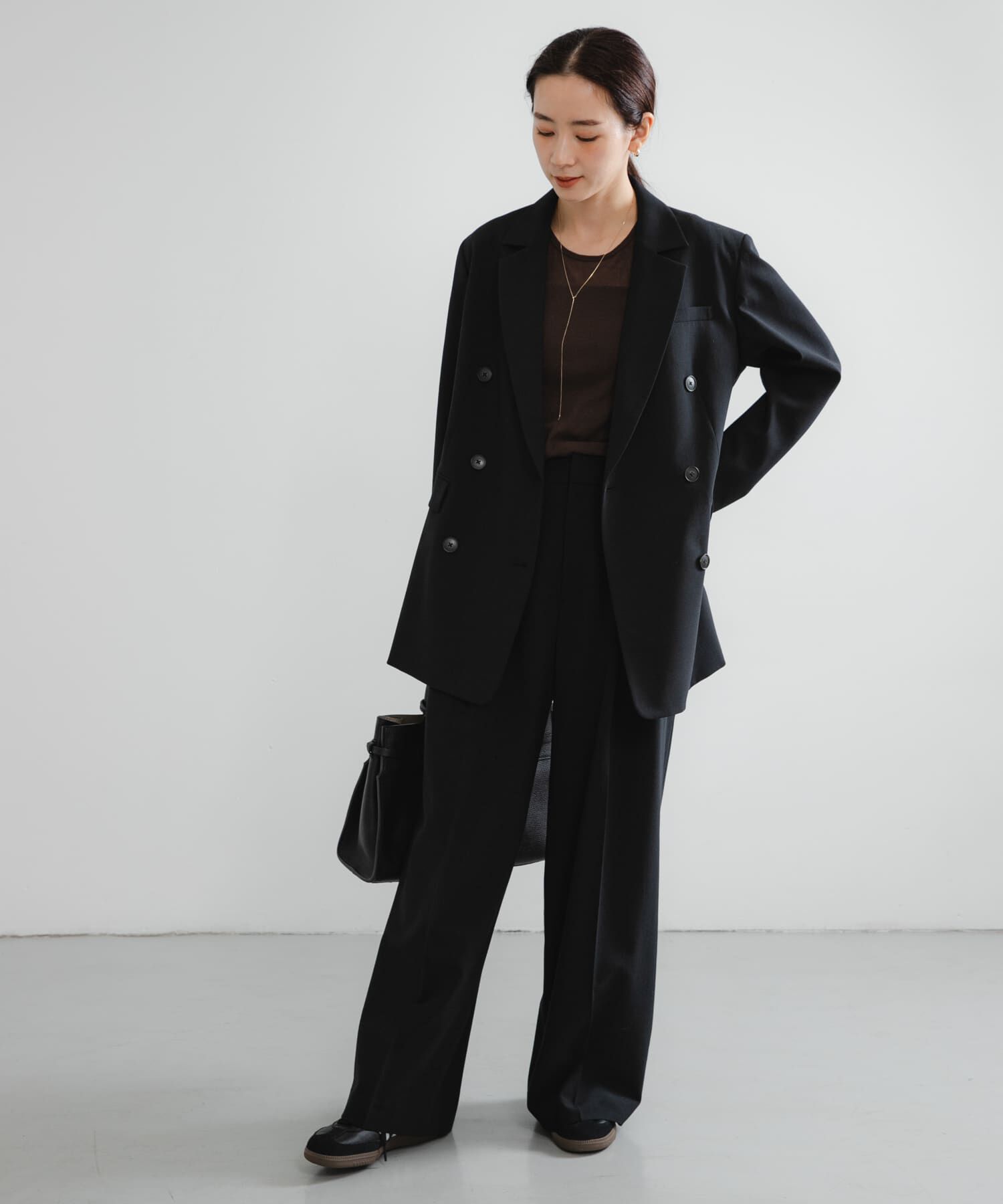 URBAN RESEARCH「ウールブレンドワイドストレートパンツ」|その他|