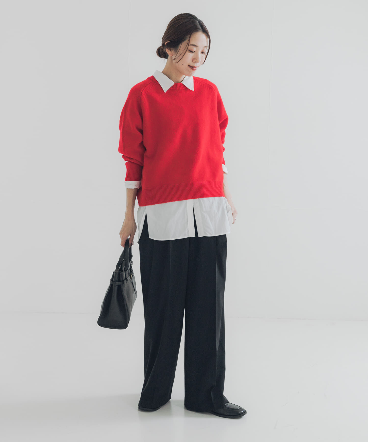 URBAN RESEARCH「ウールブレンドワイドストレートパンツ」|その他|