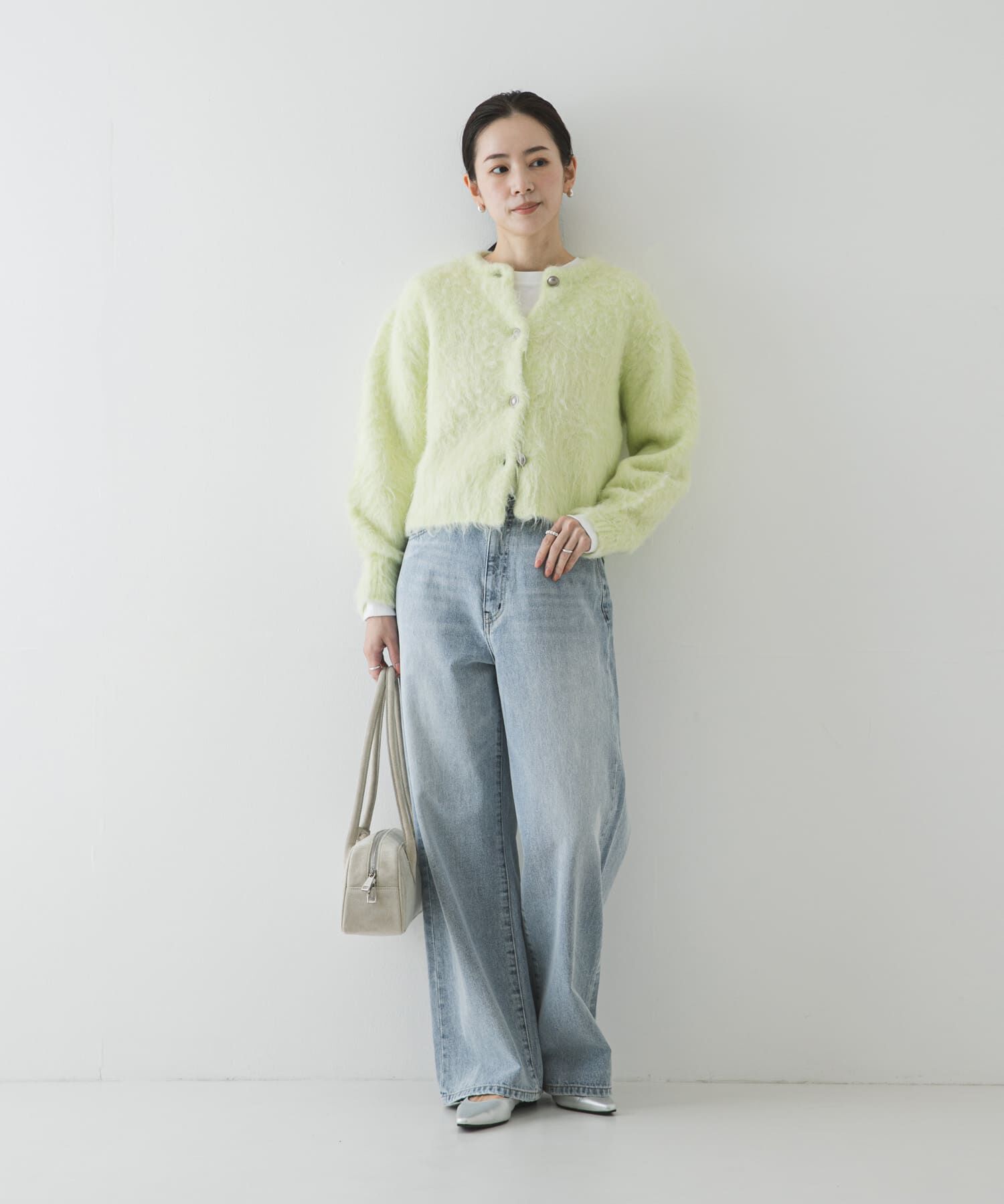 URBAN RESEARCH「ブラッシュシャギーニットカーディガン」|カーディガン|