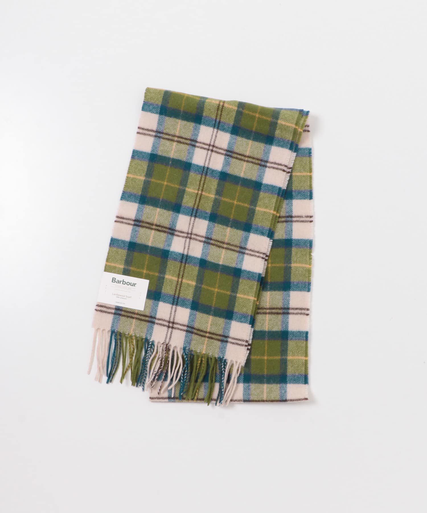URBAN RESEARCH DOORS「Barbour　TARTAN LAMBSWOOL SCARF」|マフラー|