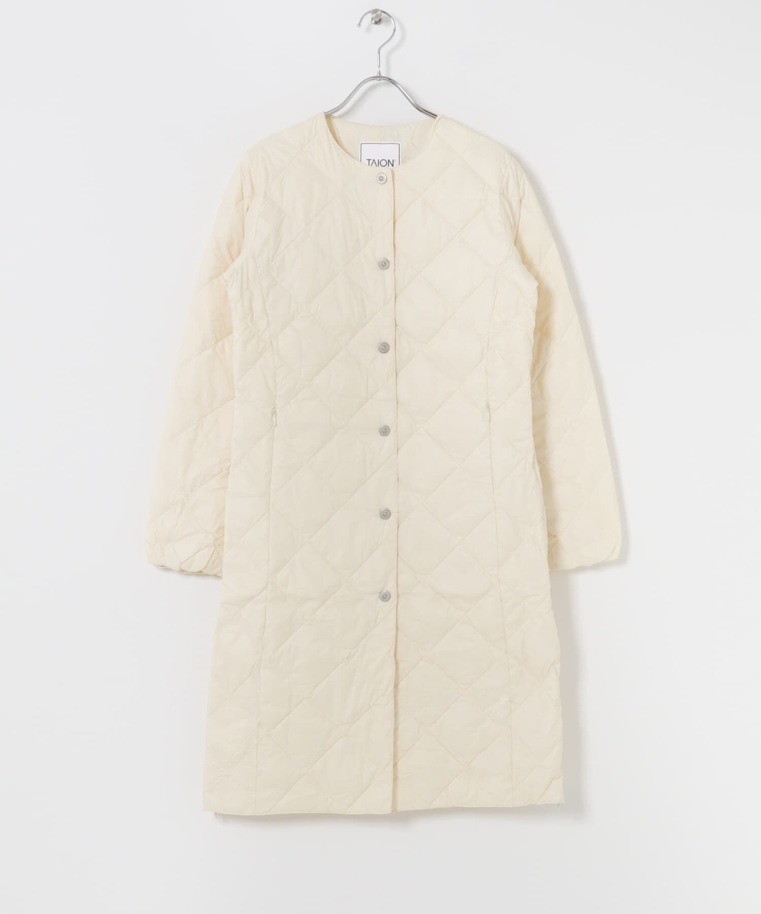 URBAN RESEARCH ROSSO「TAION　CREW NECK LONG DOWN COAT」|ダウン|