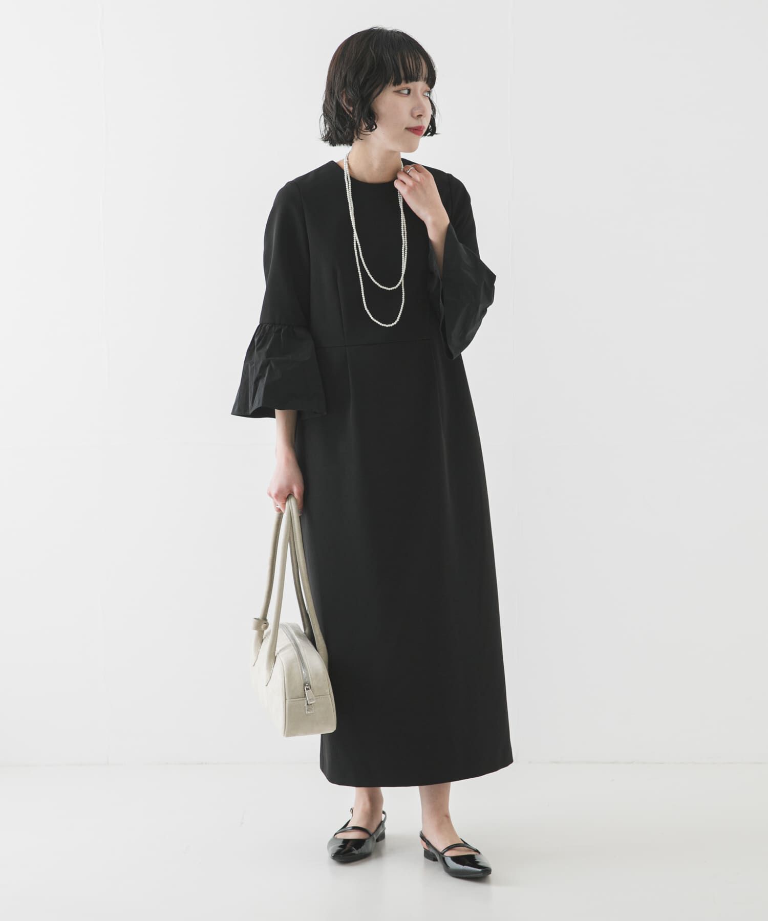 URBAN RESEARCH「フレアスリーブワンピース」|ワンピース|