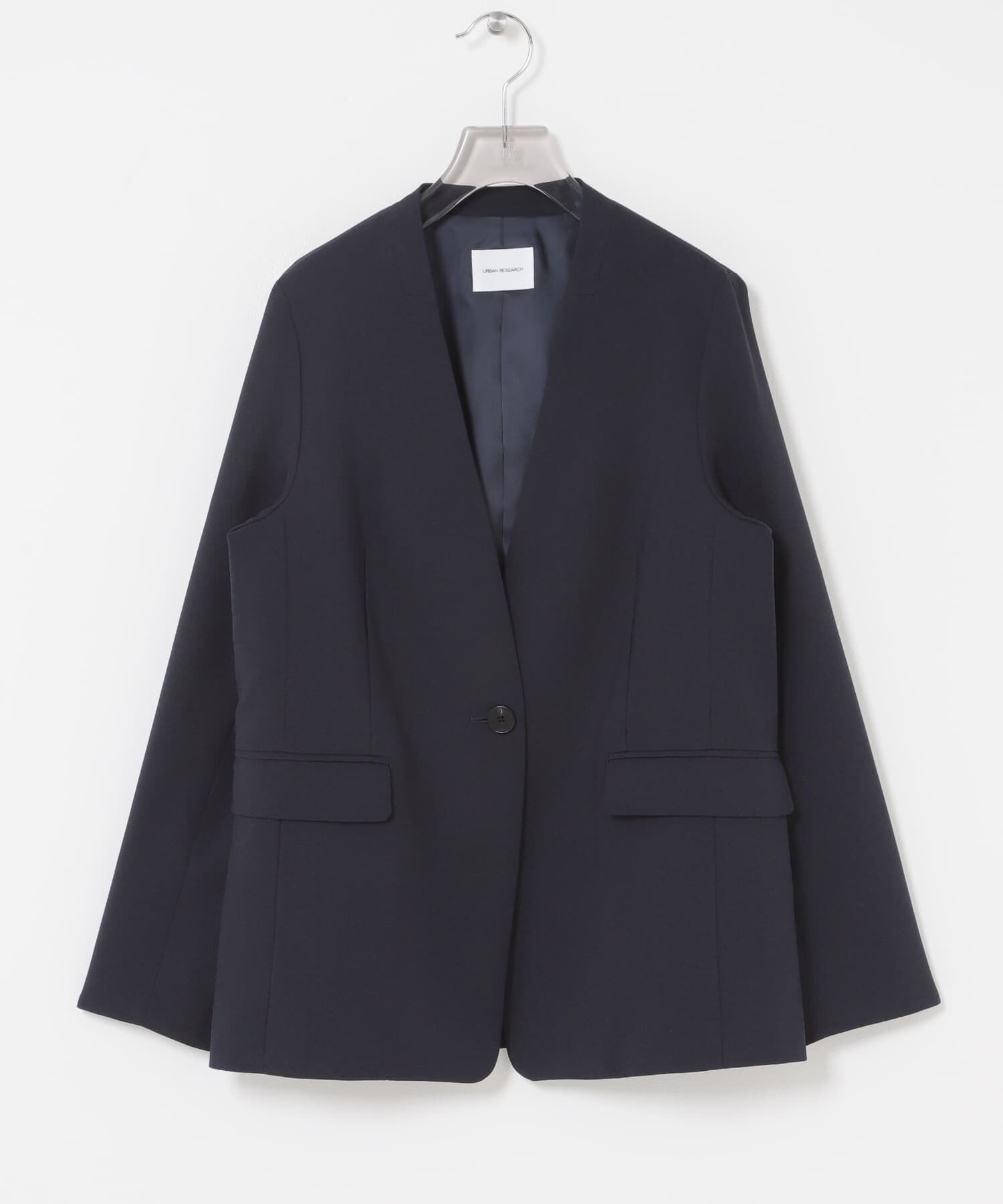 URBAN RESEARCH「『セットアップ対応』ノーカラージャケット」|ノーカラージャケット|