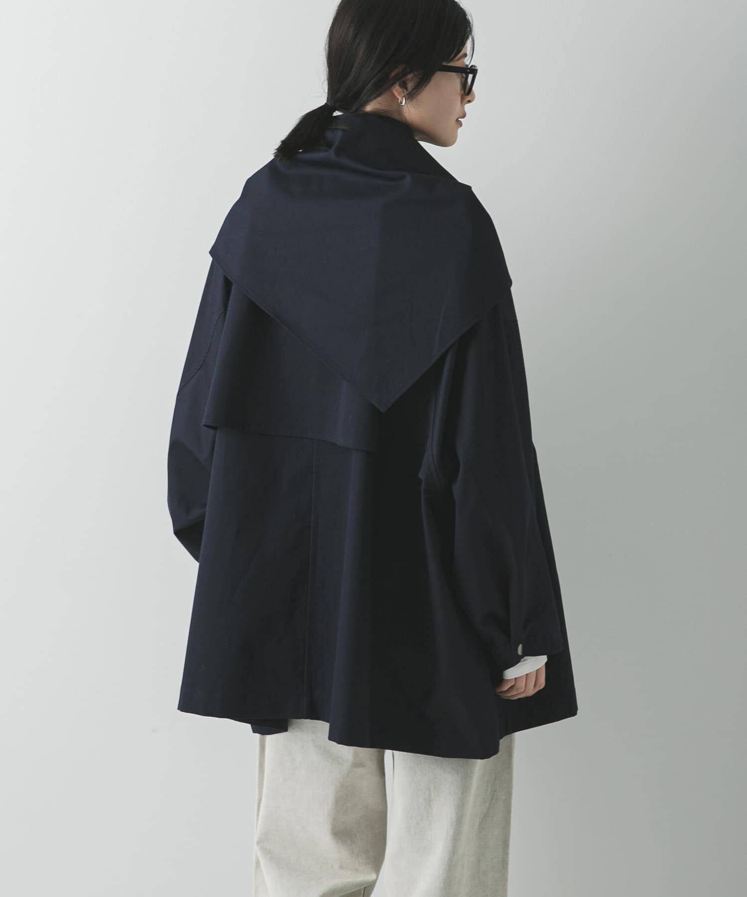 URBAN RESEARCH「スタンドカラーミドル丈トレンチコート」|トレンチコート|