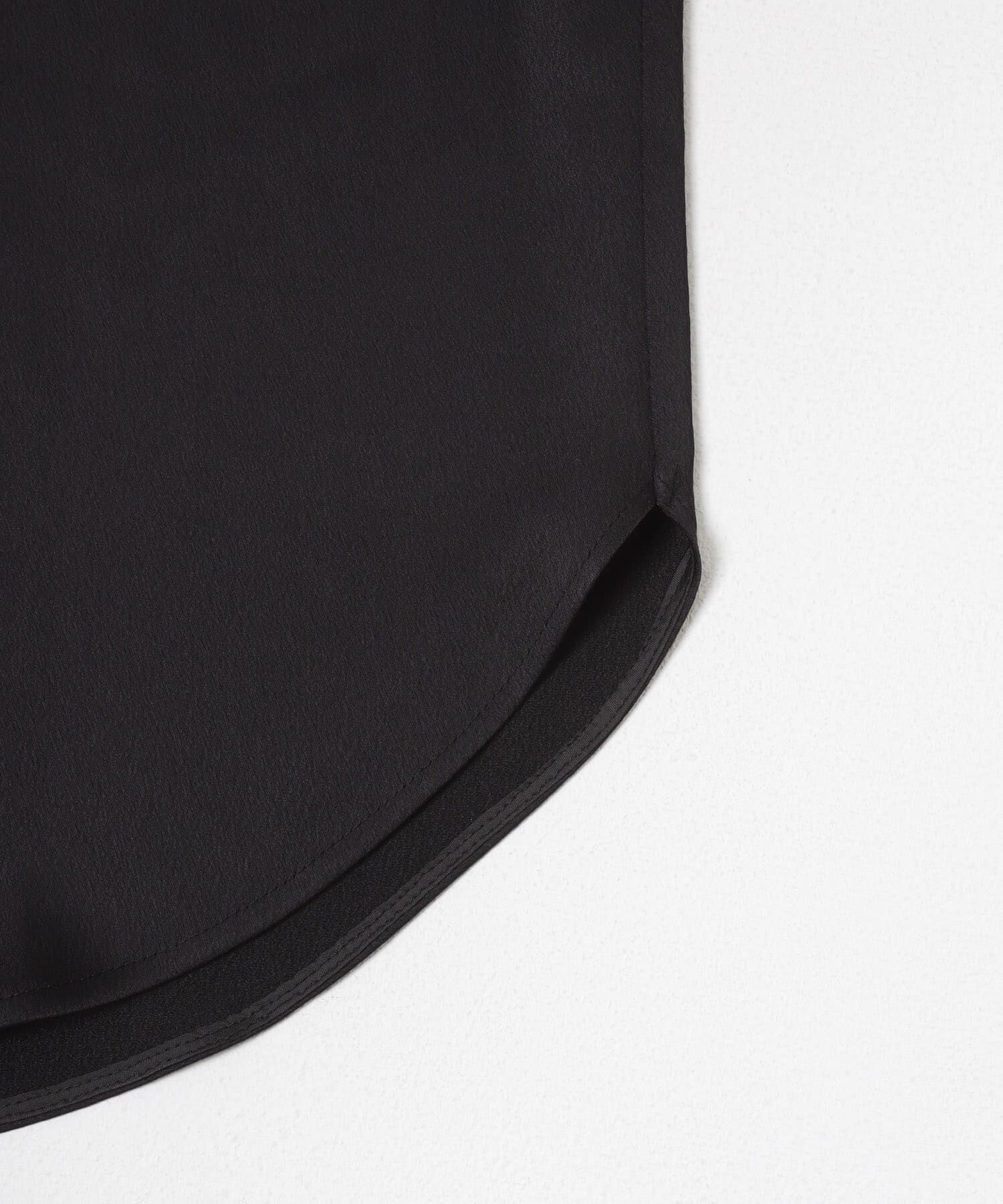 URBAN RESEARCH ROSSO「ハンマーサテンギャザーブラウス」|シャツ・ブラウス|