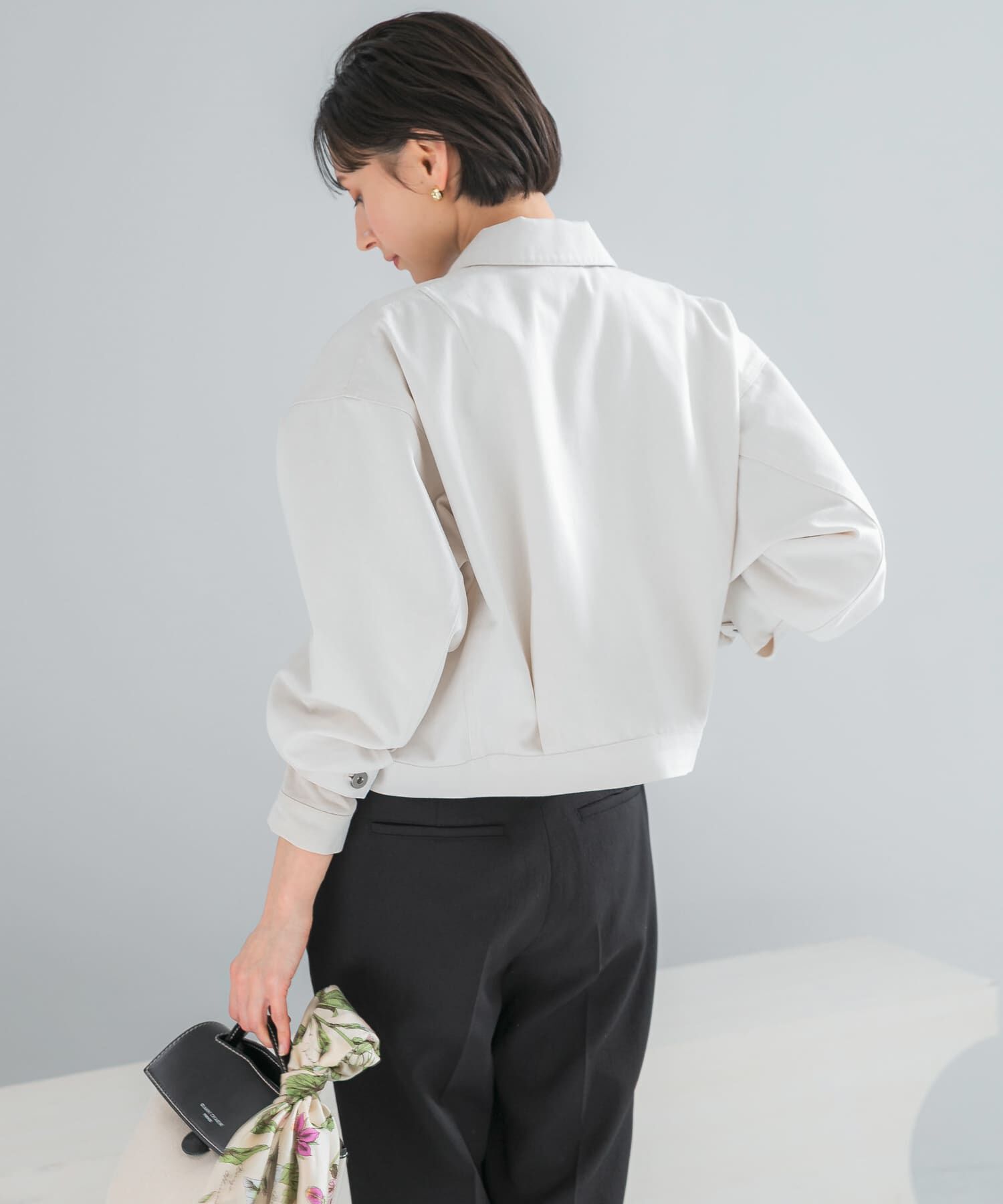 URBAN RESEARCH ROSSO「デニムドルマンジャケット」|デニムジャケット|