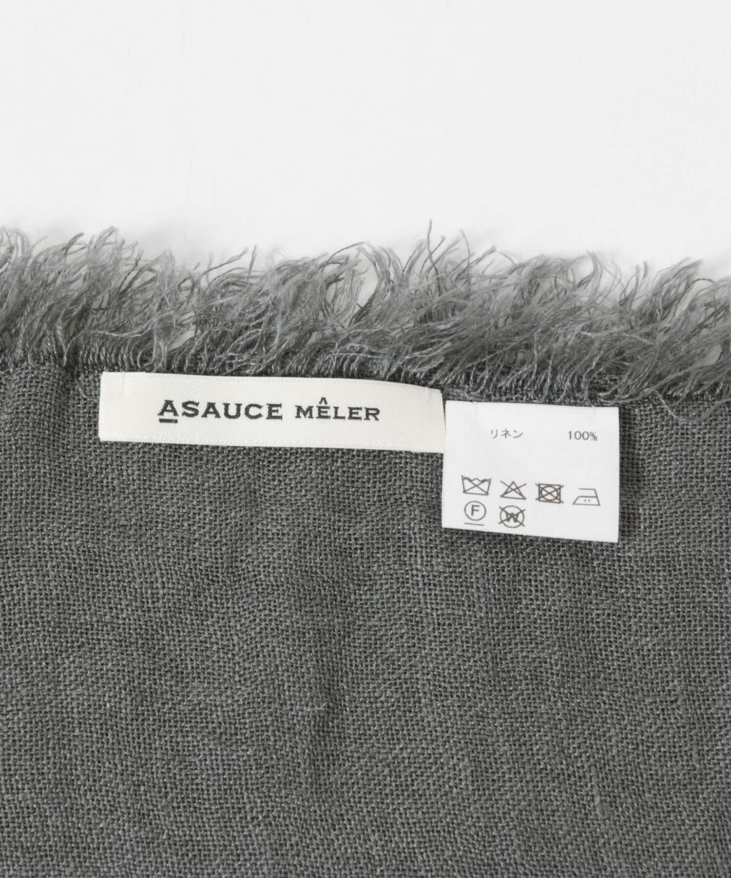 RODE SKO「ASAUCE MELER　フランダース産リネンガーゼストール」|ストール|