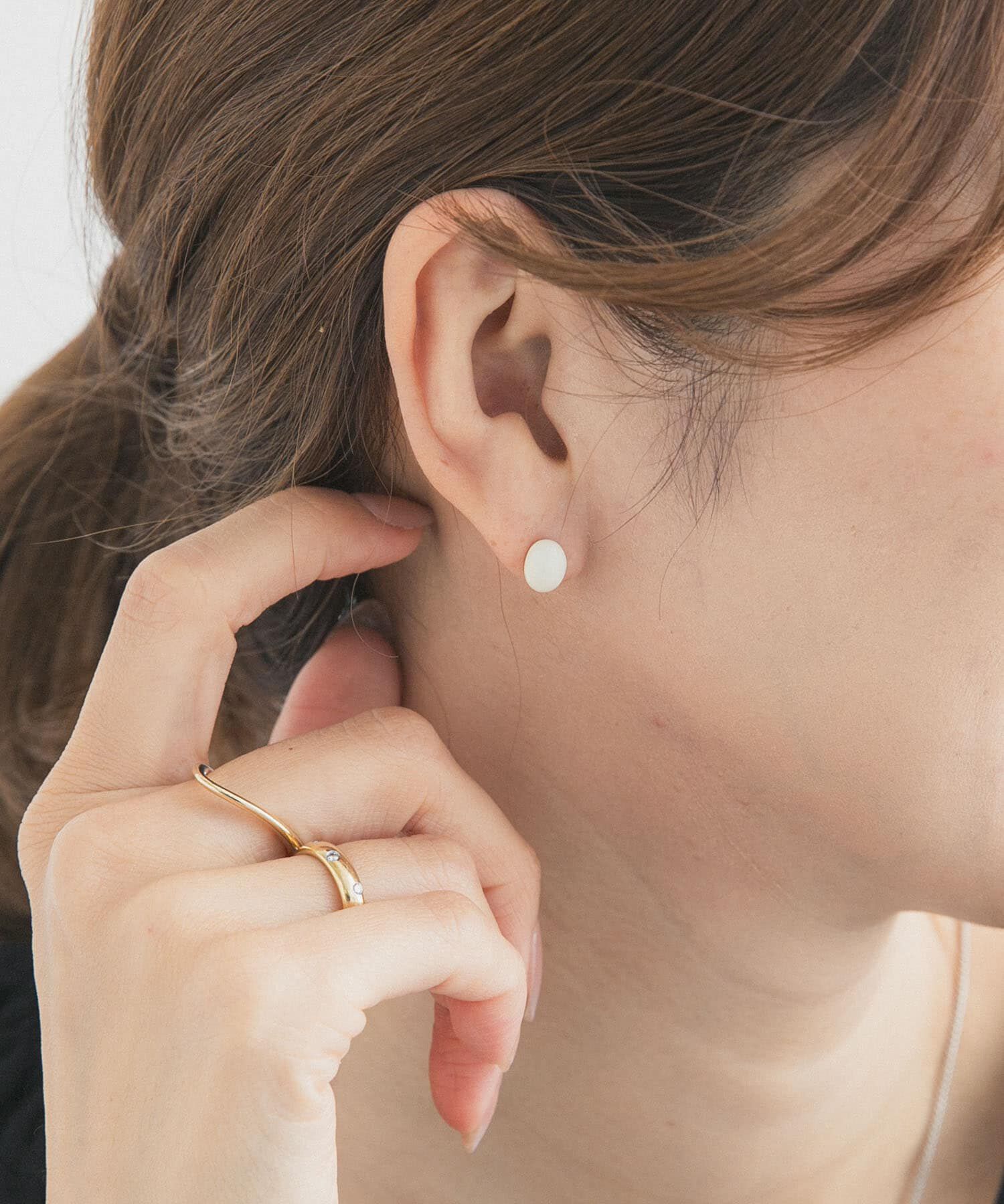 URBAN RESEARCH DOORS「カラーオーブピアス」|ピアス|