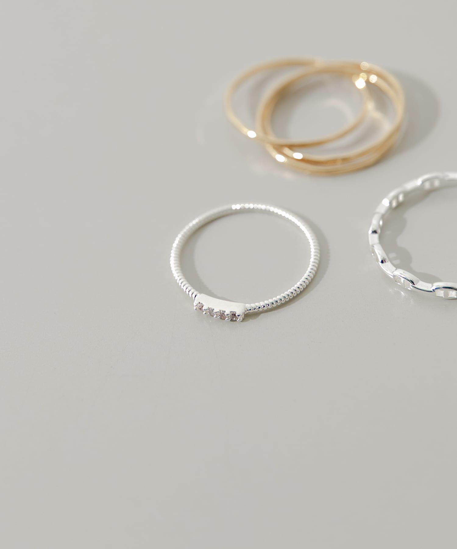 SMELLY「3セットリング」|リング|